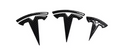 Model 3 tesla carbon fiber logo cover