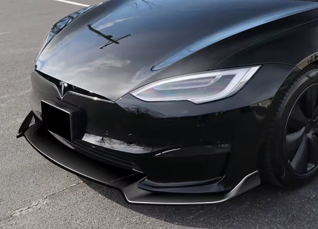 Model s 2021-2024 front lip