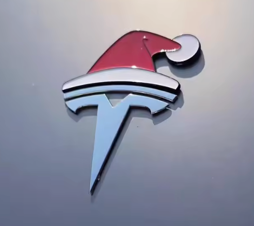 Model 3/y Christmas Decal